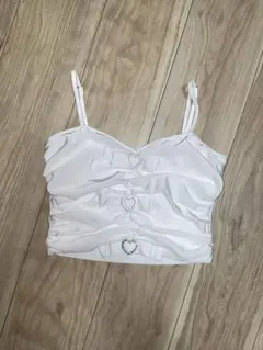 ハート装飾 キャミソールトップス