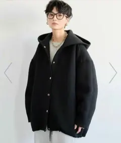 BARNYARDSTORM ダンボールフーディーブルゾン パーカー