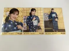 乃木坂46 生写真 岡本姫奈 浴衣 3種コンプ - メルカリ