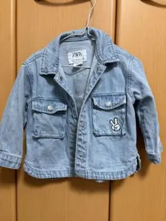 ZARA ミニーマウス デニムジャケット 12-18ヶ月