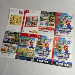 4点 スーパーマリオブラザーズ ワンダー ダミージャケット 販促 Switch