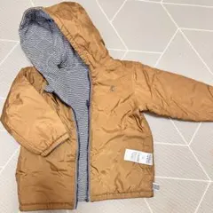 PETIT BATEAU プチバトー リバーシブル中綿ジャケット 81cm