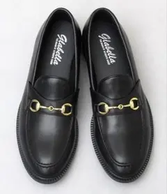 Gabella ブラック ローファー　Sサイズ　艶あり　BKのサムネイル