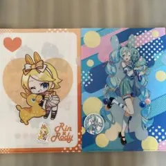 リン・ミク クリアファイルセット
