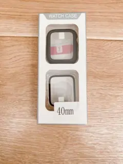 Watch Series 6/5/4/SE 40mm 2枚入 全面保護 ブラック