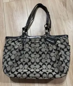 COACH ロゴパターン トートバッグ