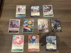 ワンピース トレーディングカードセット10枚