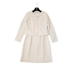 入学式　ナチュラルビューティーベーシック ノーカラージャケット