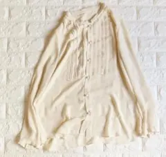 CLANE W FACE SHEER SHIRT 2WAY ボウタイ シアー - メルカリ