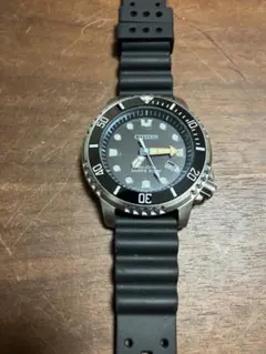 CITIZEN　エコドライブ　ダイバー　ブラック　E168-S100623 シチズン プロマスター ダイバーズ 200m E168-S100623 エコドライブ