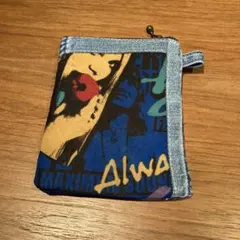 ハンドメイド　デニムポーチ