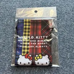 HELLO KITTY チェック柄ポーチ KSTM-064