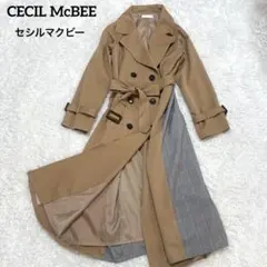 CECIL McBEE　トレンチコート　アイボリー　新品未使用 CECIL McBEE（セシルマクビー）の「ドロップショルダートレンチ