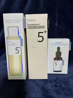 ナンバーズイン　スキンケア3点セット