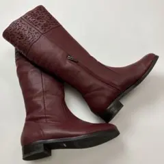 インゲボルグ ワインレッド ブーツ/2021年 秋 定価19,800円