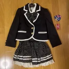 h.n.c. フォーマルスーツ 100cm~ 黒/白