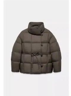 美品】CELINE セリーヌ キッズ ベルト付 ダウンジャケットグレー90cm 