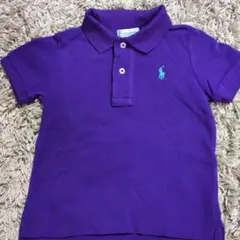 Ralph Lauren 　パープル　子供用ポロシャツ