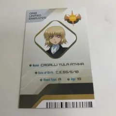 ガンダム カガリ カード