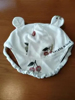 GELATO PIQUE クマ耳果物柄ベビー帽子