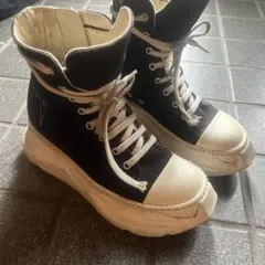 ま*ち様 Rick owens 22aw RAMONES ラモーンズ 付属品完備 - メルカリ