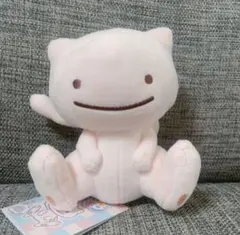 ポケモンセンター　へんしん！メタモン　ミュウ　ぬいぐるみ