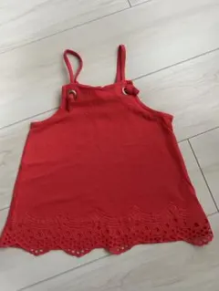ZARA Girls レッド キャミソール110cm