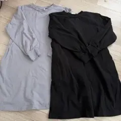 デビロック バックプリント ポケット付き ワンピース 130cm