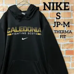 NIKE THERMA FIT Fighting Scots M パーカー 黒