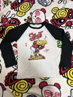 ヒステリックミニ　SHOUTキャラクター長袖Tシャツ 110
