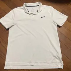 NIKE DRI-FIT ポロシャツ ホワイト Lサイズのサムネイル