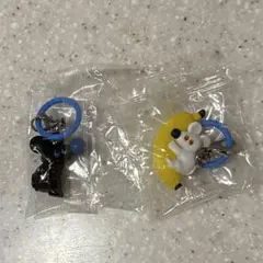 umaoめじるしアクセサリー　しろねずみ　くろねずみ　2種セット