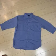 BACK NUMBER ブルー 長袖シャツ Lサイズのサムネイル