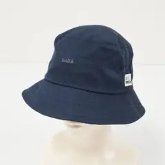 moz モズ バケットハット USED美品 ネイビー halla 刺繍のサムネイル