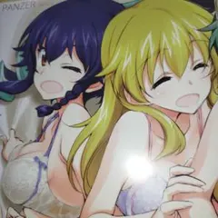 ガールズ＆パンツァー 　カルパッチョ　ペパロニ　額装　B5サイズ