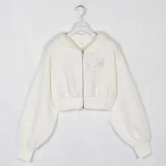 evelyn エンボスロゴUVパーカー オフホワイトのサムネイル