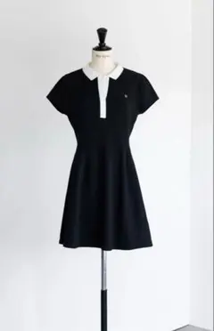 Herlipto Short Sleeve Polo Mini Dress S