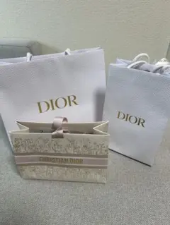 DIOR ショッパーとギフトボックスセット