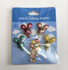 TDR ディズニーリゾート ピンバッジ ピンズ ミニー バルーン 風船