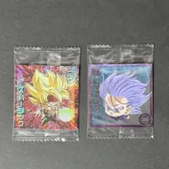 ドラゴンボールウエハース　超13 バーダック　トランクス2枚セット
