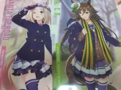 セブンイレブン ウマ娘クリアファイル2枚セット
