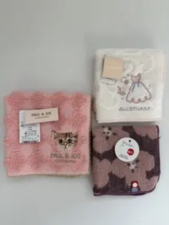 タオルハンカチ　まとめ売り　PAUL & JOE JILL STUART
