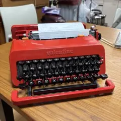 元箱付Olivetti Valentineタイプライターレッド赤バケツ美品希少品 元箱付Olivetti Valentineタイプライターレッド赤バケツ美品希少品