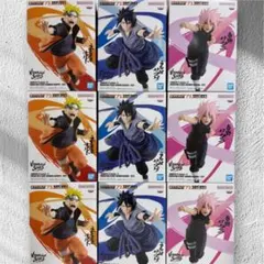 NARUTO VIBRATION STARS フィギュア ナルト　サスケ　サクラ