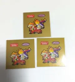 ⑫《ポケモンパン デコキャラシール 第200弾　3枚セット》