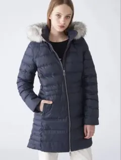 完全完売！今期！TOMMY HILFIGERトミーヒルフィガーファーダウンコート