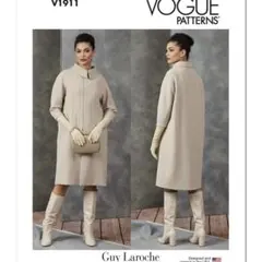 Vogue Patterns V1911 Guy Laroche コート 型紙