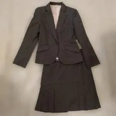 P.S.FA セットアップ スカートスーツ 9号 グレー