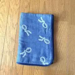 【新品・非売品】ロベルタカメリーノ／カーブス　コットン膝掛けブランケット