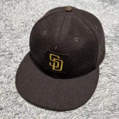 New Era 59FIFTY ブラックキャップ 7 1/4